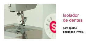 Máquina de costura reta Singer Facilita Pro 4423 portátil - cinza