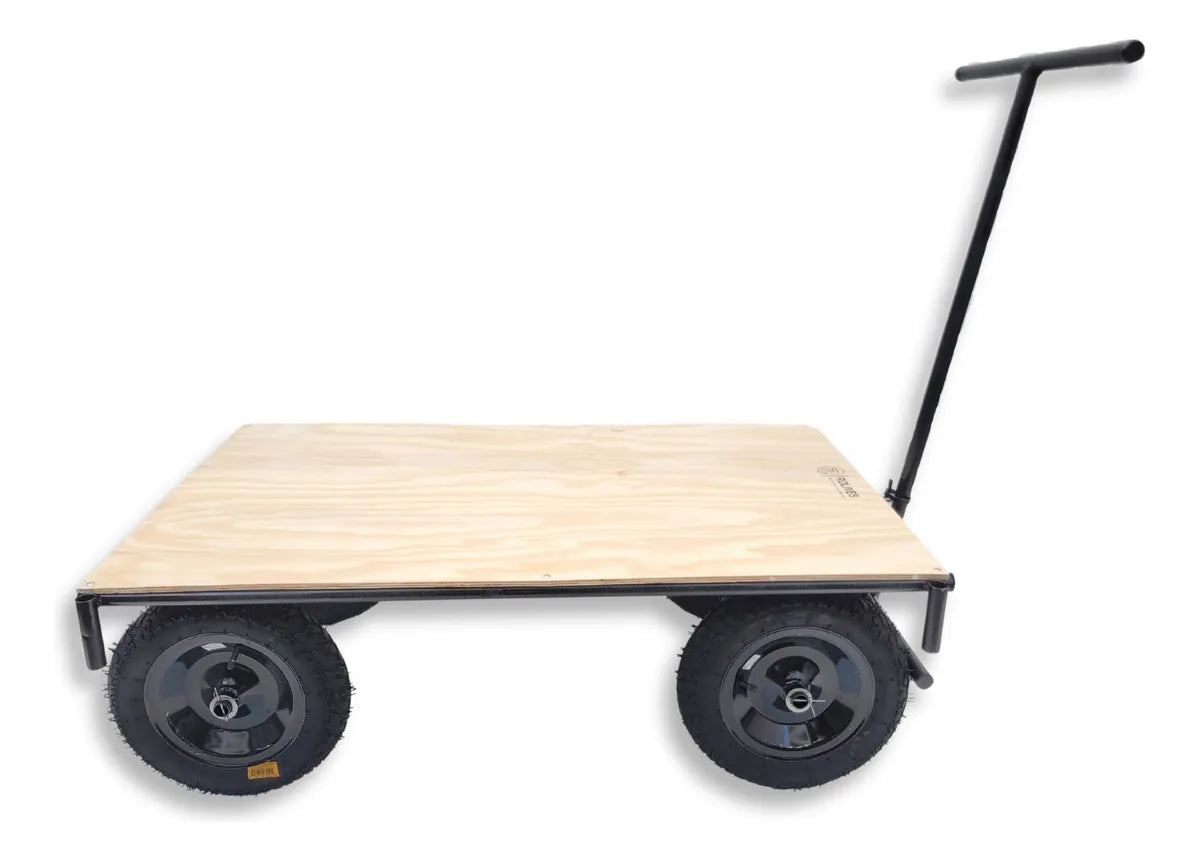 Carrinho Plataforma Com Grade Móvel Profissional Rolwes