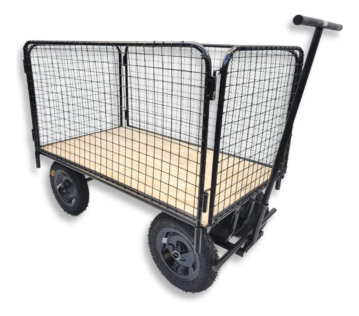 Carrinho Plataforma Com Grade Móvel Profissional Rolwes