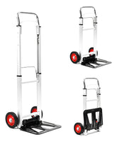 Carrinho Para Cargas Multiuso 100% Em Alumínio E Aço 100kg