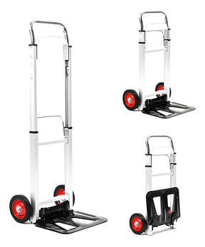 Carrinho Para Cargas Multiuso 100% Em Alumínio E Aço 100kg