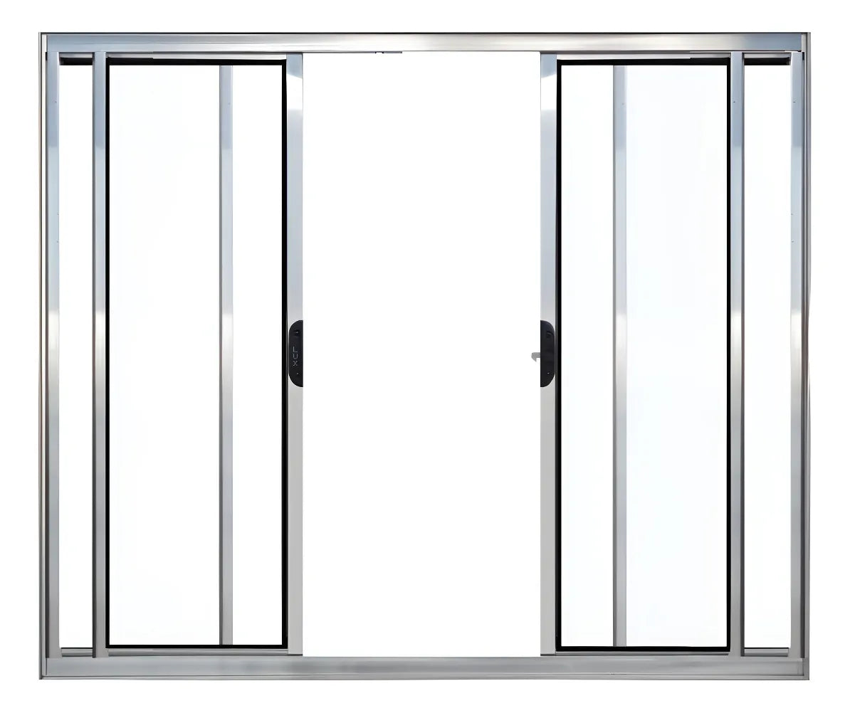 Janela Vitro 4folhas 1,00x1,20 Aluminio S\g Brilhante Oferta