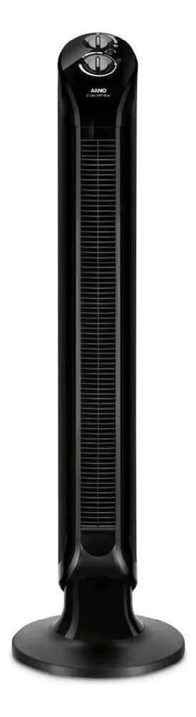 Ventilador De Torre Arno Com 03 Velocidades Preto Neole Cor das pás -