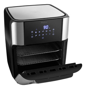 Fritadeira Elérica Air Fryer Oven Philco Pfr2200 12 litros 4 Em 1 1800w Cor Preta