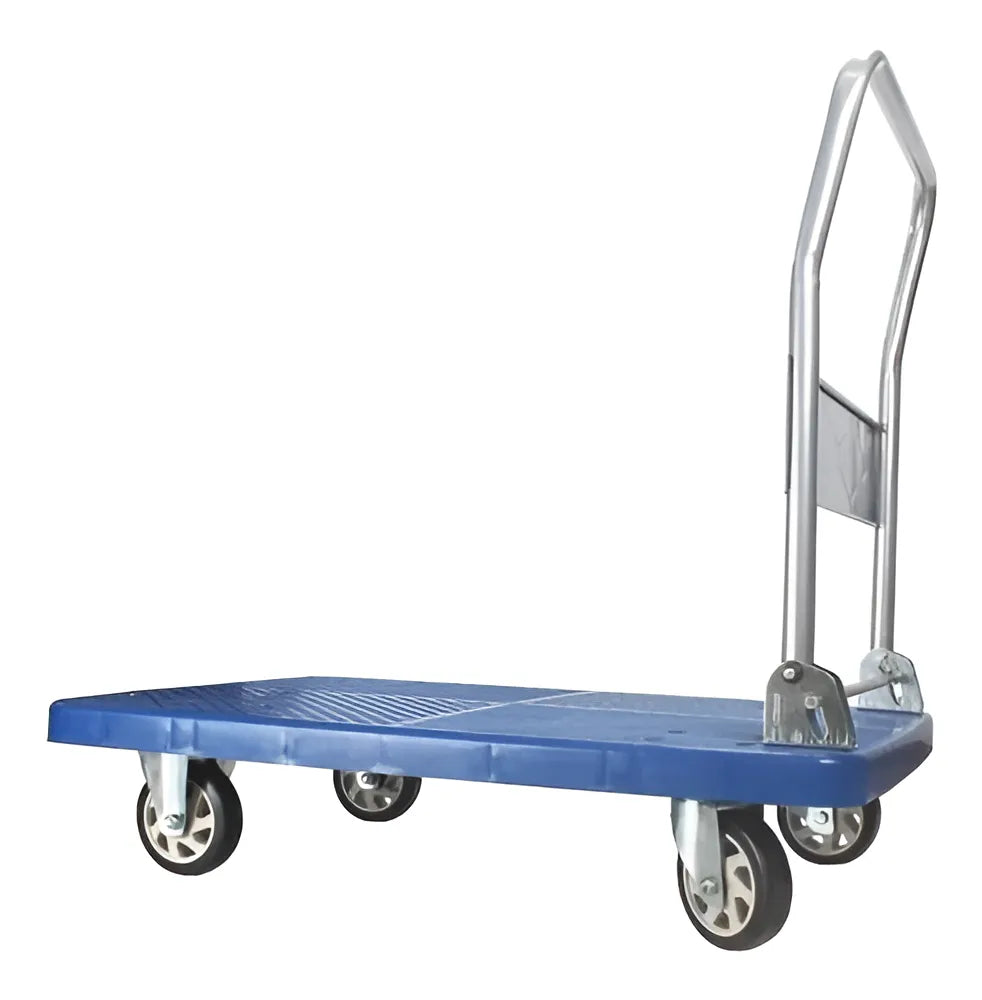Carrinho De Carga Plataforma Dobrável Capacidade 300kg Aço