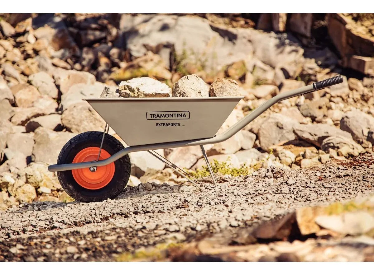 Carrinho De Mao Chapa 20 Extraforte 65l Tramontina 77714/435