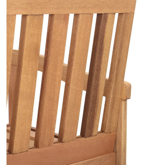 Conjunto para Jardim de Madeira Eucalipto 4 Peças sem Almofadas