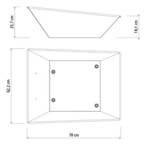 Carrinho De Mao Chapa 20 Extraforte 65l Tramontina 77714/435