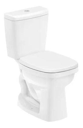 Kit Bacia Celite Com Caixa Acoplada Completo Like Branco