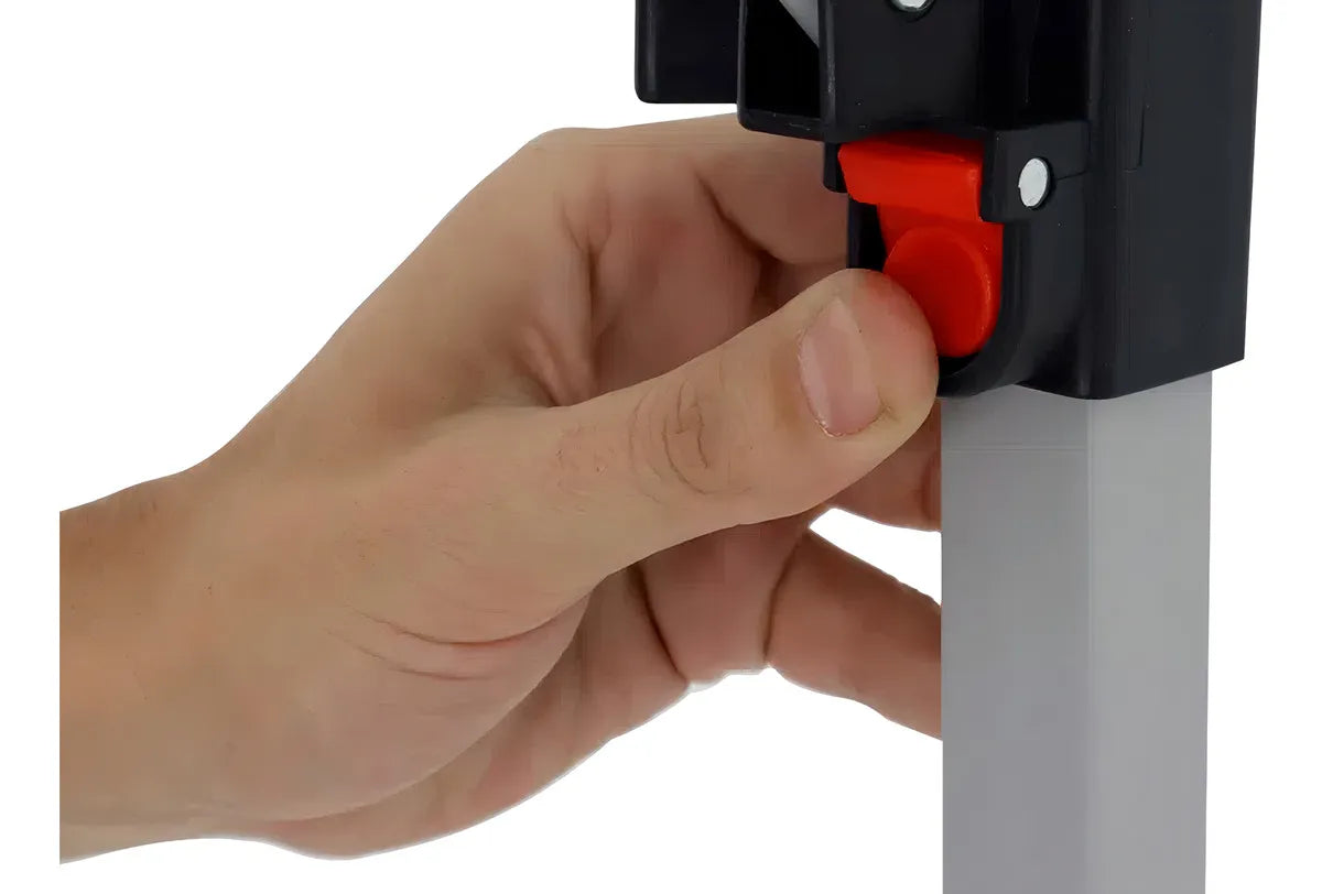 Tenda Gazebo Sanfonado Articulada Dobrável 3 por 3 metros com Mala Transporte The Black Tools cor azul