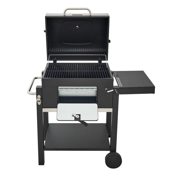 Churrasqueira Centaurus a Bafo Carvão 108x112cm Beta II Naterial