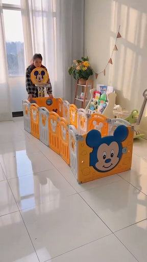 Parque Infantil Disney 7 em 1 Balanço Cesta Basquete Escorregador (GANHE 1 TAPETE DE BRINDE)